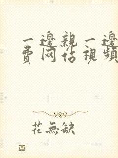 一边亲一边摸免费网站视频封面