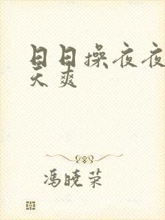 日日操夜夜摸天天爽