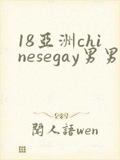 18亚洲chinesegay男男1069