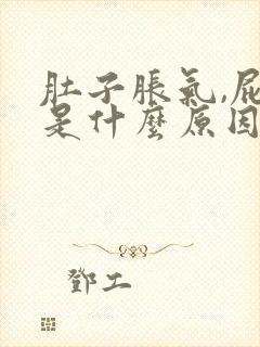 肚子胀气,屁多是什么原因