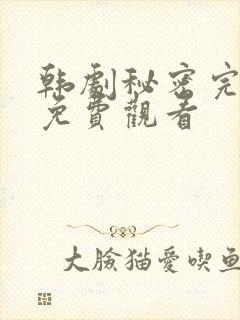 韩剧秘密完整版免费观看