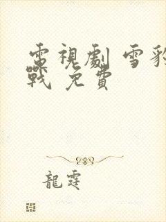 电视剧 雪豹特战 免费