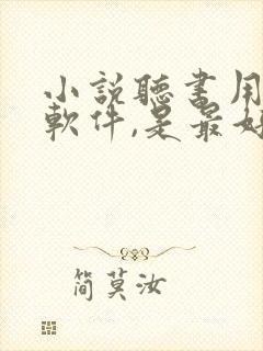 小说听书用什么软件,是最好的免费的