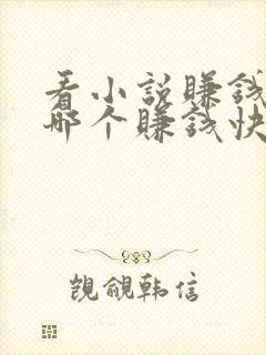 看小说赚钱软件哪个赚钱快