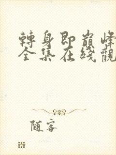 转身即巅峰动漫全集在线观看免费封面