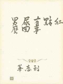 男尿有点红是怎么回事