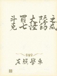 斗罗大陆之史莱克七怪的成神之路封面