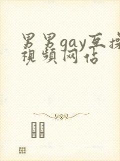 男男gay互操视频网站