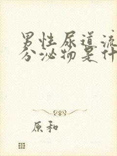 男性尿道流白色分泌物是什么原因封面