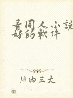 看同人小说比较好的软件