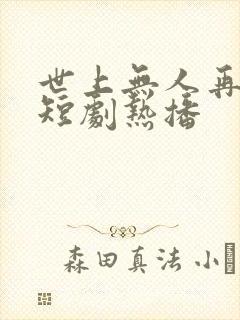 世上无人再似他短剧热播