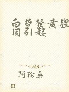 白带发黄腥味原因引起