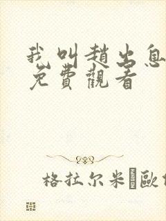 我叫赵出息全集免费观看