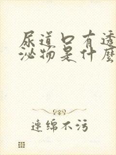 尿道口有透明分泌物是什么原因引起的封面