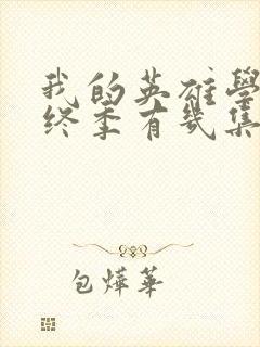 我的英雄学院最终季有几集