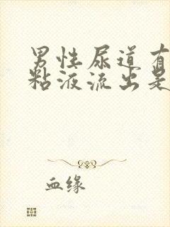 男性尿道有白色粘液流出是什么原因