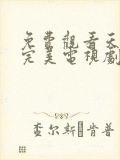 免费观看天生要完美电视剧