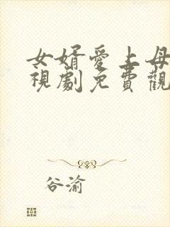 女婿爱上母娘电视剧免费观看第10集