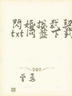 闪婚总裁契约妻txt网盘下载