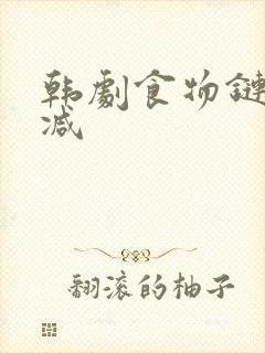 韩剧食物链无删减封面