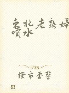 东北老熟妇高潮喷水