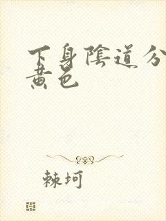 下身阴道分泌物黄色