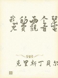 我的两个儿媳妇免费观看电视剧