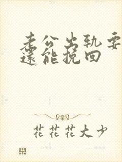 老公出轨要离婚还能挽回封面