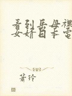 看到岳母裸体的女婿日本电影封面