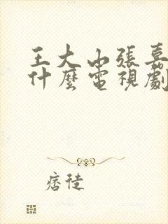 王大山张嘉益是什么电视剧