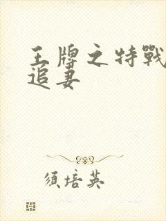 王牌之特战军少追妻