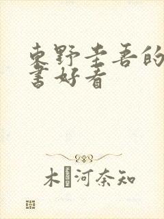 东野圭吾的哪些书好看封面