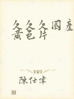 久久久国产三级黄色片