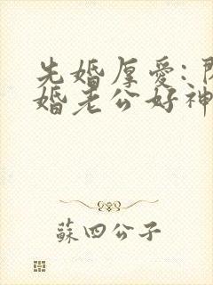 先婚厚爱: 闪婚老公好神秘