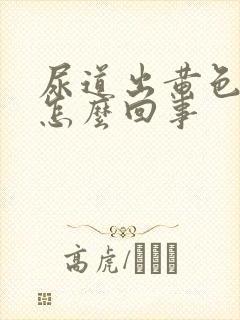 尿道出黄色液体怎么回事