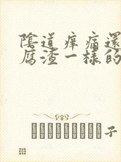 阴道痒痛还有豆腐渣一样的东西