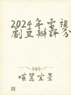 2024年电视剧豆瓣评分排行封面