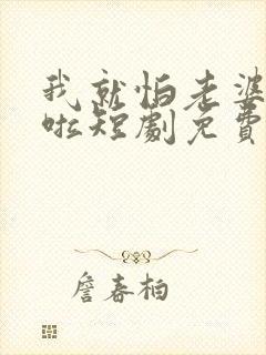 我就怕老婆怎么啦短剧免费观看封面