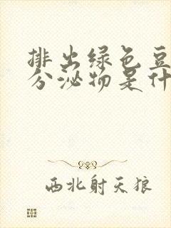 排出绿色豆腐渣分泌物是什么原因封面