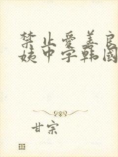 禁止爱善良的小姨中字韩国电影封面