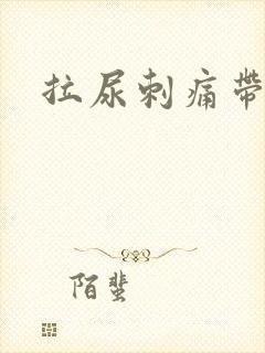 拉尿刺痛带血封面