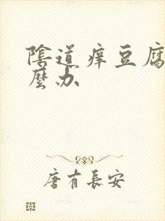 阴道痒豆腐渣怎么办封面