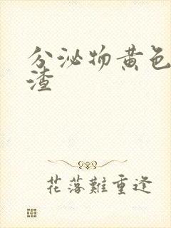 分泌物黄色豆腐渣