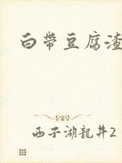 白带豆腐渣状药