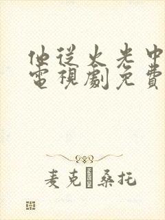 他从火光中走来电视剧免费观看完整版封面