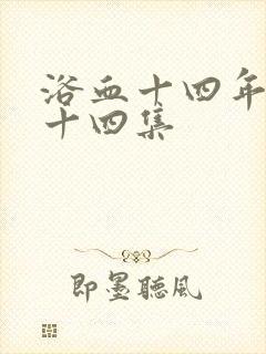 浴血十四年第三十四集