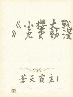 《小樱大战鸣人》免费动漫观看全集