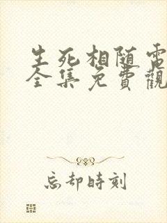 生死相随电视剧全集免费观看