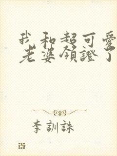 我和超可爱总裁老婆领证了免费阅读