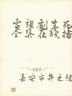 电视剧生死瞬间全集在线播放